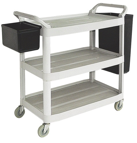 3 tiers plascti trolley